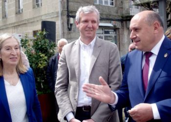 Rueda, en la Festa da Lamprea de Arbo: «Estoy muy contento e ilusionado»