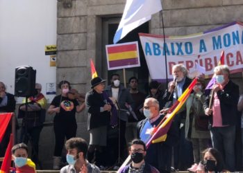 Acto del Día de la República en Vigo