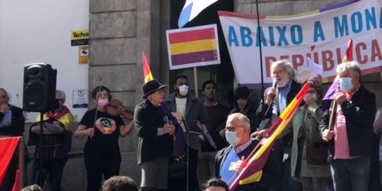 Acto del Día de la República en Vigo
