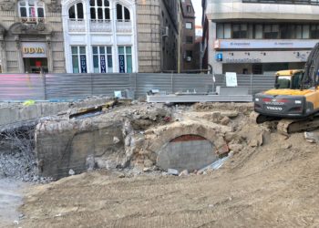 El nuevo túnel de Vigo se cruza con el de los Caños