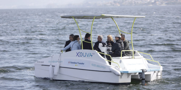 Llega el «Xacobeo Transfer», el barco eléctrico que une Caminha y A Guarda: duración y precios