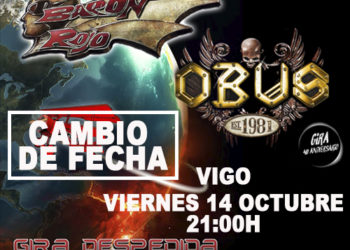 Barón Rojo y Obús aplazan el concierto conjunto de este viernes en Vigo