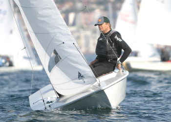 La flota lusa da primero en el Campeonato Ibérico de Snipe en la Ría de Vigo