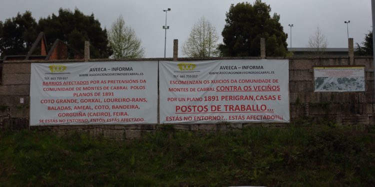 Empresas y vecinos denuncian “dejación de funciones” del Concello en el conflicto con los comuneros de Cabral