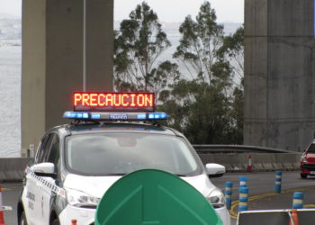 Detectado un vigués circulando a 213 km/h por la autovía A-52