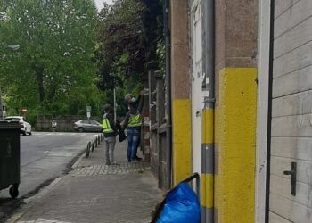 La Policía Nacional precinta un chalet de Vigo vinculado a la prostitución