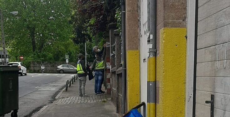 La Policía Nacional precinta un chalet de Vigo vinculado a la prostitución