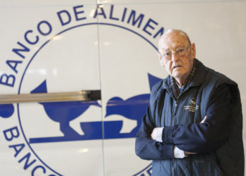 El Banco de Alimentos de Vigo despide a Tito: “Todo el que te haya tratado, jamás te olvidará”