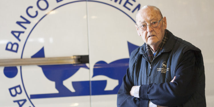 El Banco de Alimentos de Vigo despide a Tito: “Todo el que te haya tratado, jamás te olvidará”