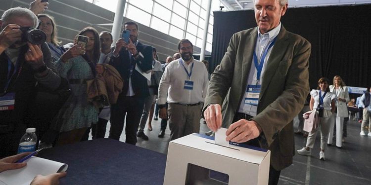 Alfonso Rueda, proclamado líder del PPdeG con el 97,2% de los votos