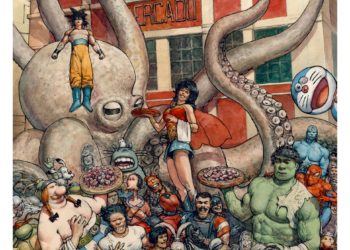 Nace en Vigo ‘Banda á Feira’, una buena ración de cómic servida en el Calvario