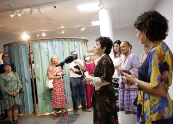 “Un bel di vedremo”, unha instalación artística efémera en Vigo sobre os límites da intimidade