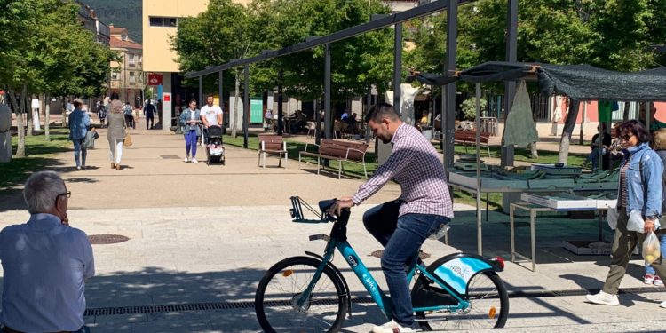 Conta atrás para iniciar o préstamo de bicis na fronteira entre Galicia e Portugal