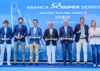 Las 52 Super Series izan en Baiona las velas de su décimo aniversario