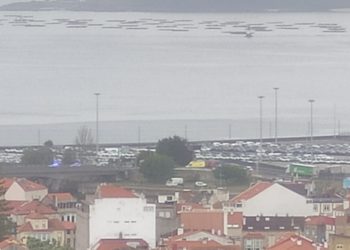 Accidentado inicio de semana en Vigo: vuelca un vehículo al inicio de la VG-20