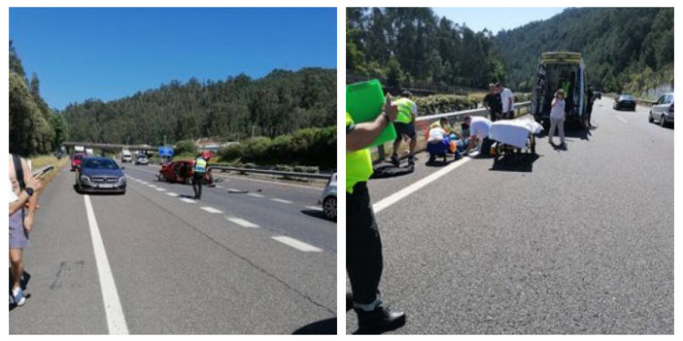 Piden ayuda para localizar al conductor que se fugó tras herir de gravedad a un motorista en la A-52