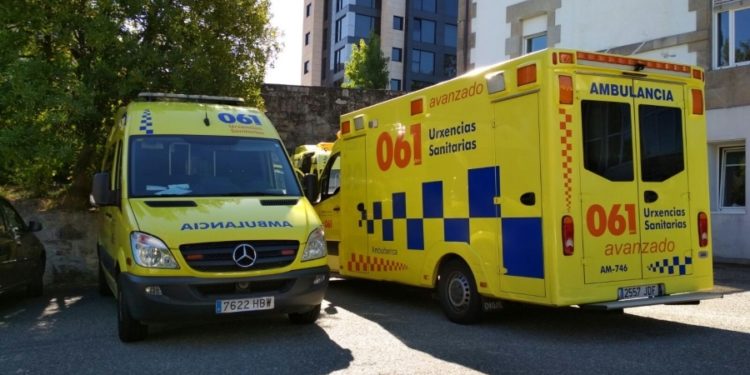 Una conductora vuelca en Mondariz tras entrarle una abeja en el vehículo