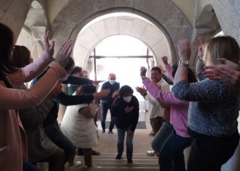 O Porriño homenajea a la atleta Ana Belén Gómez tras ganar la Maratón de Brooklyn en su categoría