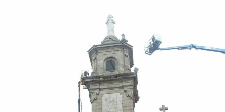 O ‘skyline’ reaccionario en Vigo: Da cruz fascista do Castro ao Sagrado Corazón na Guía