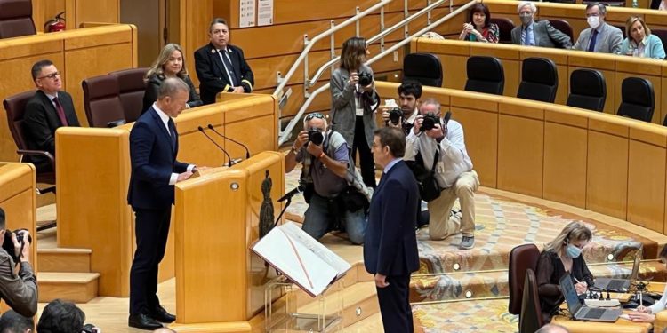 Feijóo ya es senador
