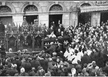 El fastuoso entierro del alcalde de Vigo