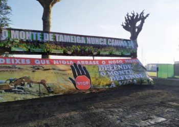 Los comuneros de Tameiga celebran la sentencia sobre el proyecto del Celta en Mos