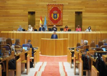 Alfonso Rueda, investido presidente de la Xunta con los votos del PPdeG