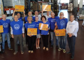 El Banco de Alimentos despliega unas 200 personas en Vigo para ayudar en el Mayo Solidario