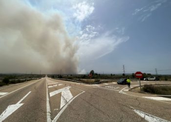 Reabierta la línea del AVE Madrid-Galicia afectada por el incendio de Zamora