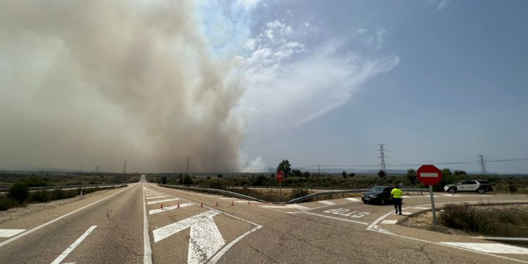 Reabierta la línea del AVE Madrid-Galicia afectada por el incendio de Zamora