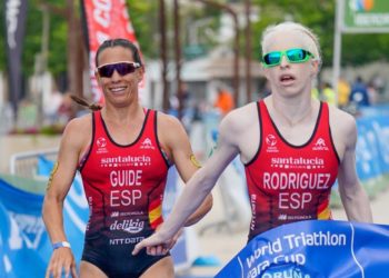 Susana Rodríguez vence en la Copa del Mundo de Paratriatlón en A Coruña