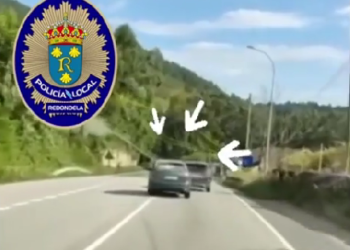 Grabado de Arcade a Redondela realizando adelantamientos de alto riesgo: 6 puntos y 500 euros