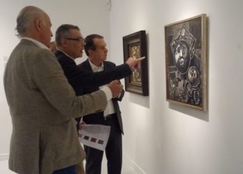 Vigo expone una muestra de 24 obras inéditas de Laxeiro