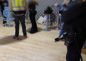 Tres mujeres liberadas y 14 detenidos en el área de Vigo por una red de explotación sexual