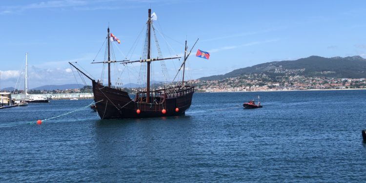 La Pinta regresa renovada a Baiona