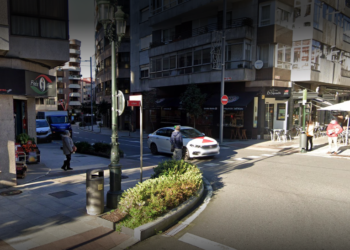 Herida una mujer en un atropello en Vigo