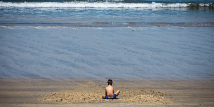 El calor, que ha vuelto para quedarse, sube un peldaño en Vigo para superar los 30ºC