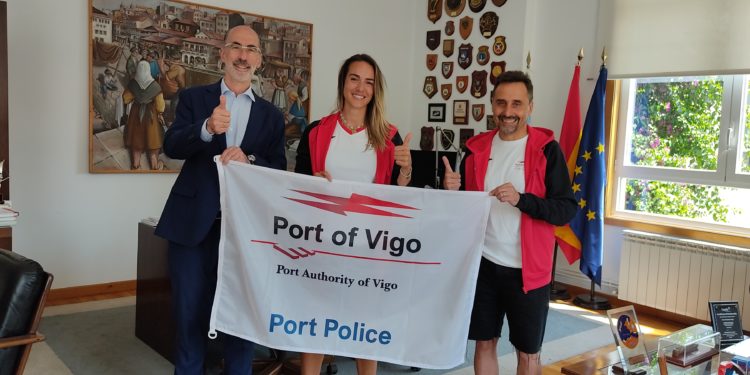 El ex olímpico Adán y la medallista Valverde representan al Puerto de Vigo en las Olimpiadas de Rotterdam