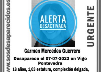 Aparece en buen estado la joven de 18 años que buscaban en Vigo