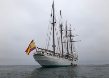 ‘Juan Sebastián Elcano’ celebra en Baiona el 500 aniversario de la Circunnavegación de la Tierra