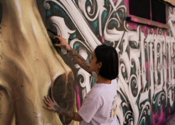 El grafiti será protagonista en O Marisquiño