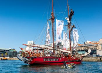 Goletas, un pailebote y una carabela: así es la flota Iacobus Maris… y las dos joyas viguesas