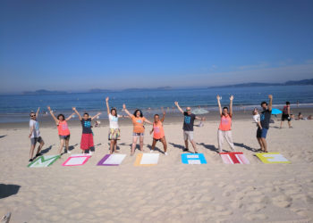 Vigo acoge la quinta edición de la campaña solidaria ‘Mójate por la Esclerosis Múltiple’