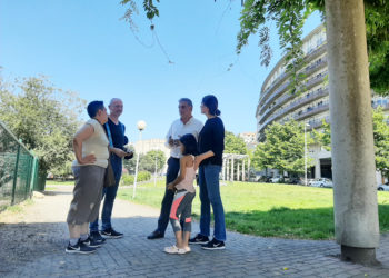 El PP de Vigo apoya al vecindario del parque García Picher, contrario al “megalómano” proyecto de reforma