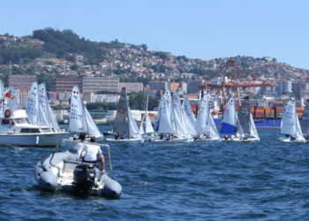 Cabello iguala a puntos con ‘Zampa’y cinco barcos optan al título en el Mundial de Vaurien