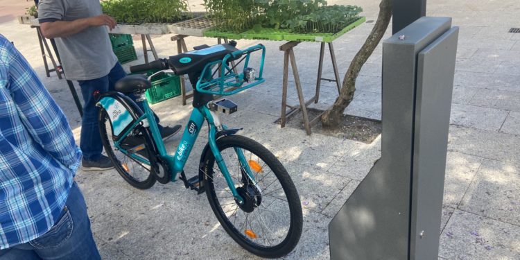A fronteira entre Galicia e Portugal estrea esta semana o servizo de bicis eléctricas