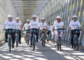 Así funciona o novo servizo gratuíto de bicis entre Galicia e o norte de Portugal