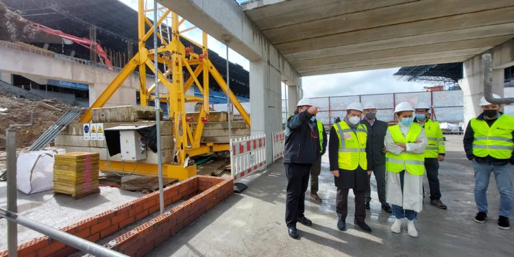 Caballero asegura que Vigo “está en la carrera” para ser sede del Mundial 2030 de fútbol