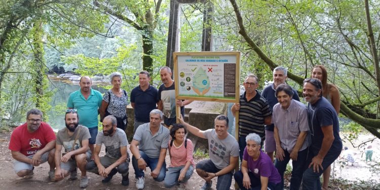 «Encoro non» intensifica la defensa del Verdugo y del Oitavén: «Quieren anegar un paraíso»