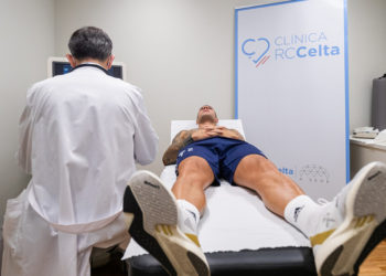Los jugadores del Celta se someten a las pruebas médicas de pretemporada